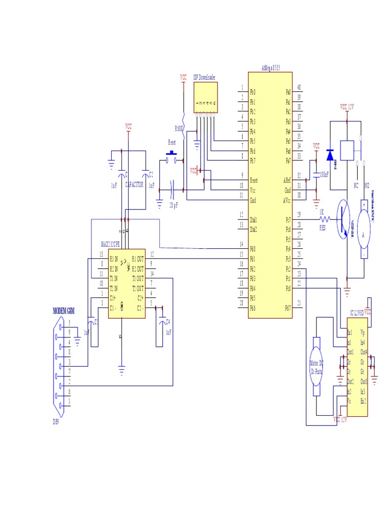 Isp Downloader Atmega 8535: Modem GSM | PDF | Technology & Engineering