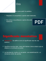 Significado Denotativo y Connotativo