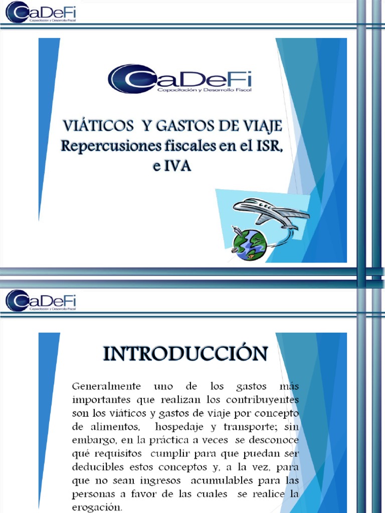 Viaticos y Gastos de Viaje | PDF