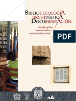 Bibliotecología, Archivística y Documentación - Miguel Ángel Rendón Rojas