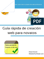 Guía de Creacion Web Para Novatos Spanish