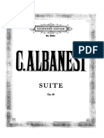 Albanesi, Carlo - Op 60 - Suite Per Pianoforte