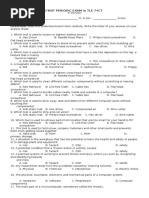 First Periodic Exam in Tle 7-Ict