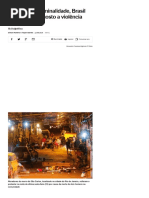 Cansado Da Criminalidade, Brasil Aceita a Contragosto a Violência Policial - Notícias - Internacional