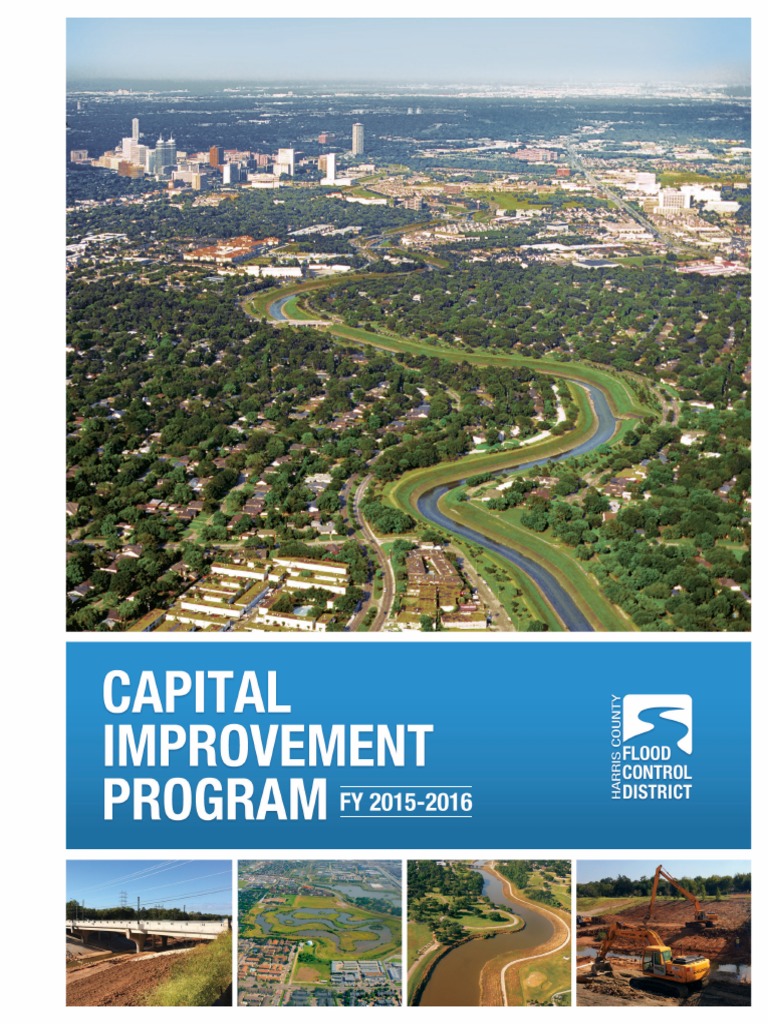 HCFCD Cip PDF | PDF | Flood | Emergency Management