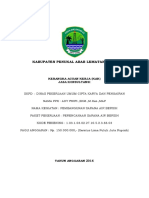 Kak Perencanaan Air Bersih PDF