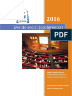 Conferencia Evento social Final