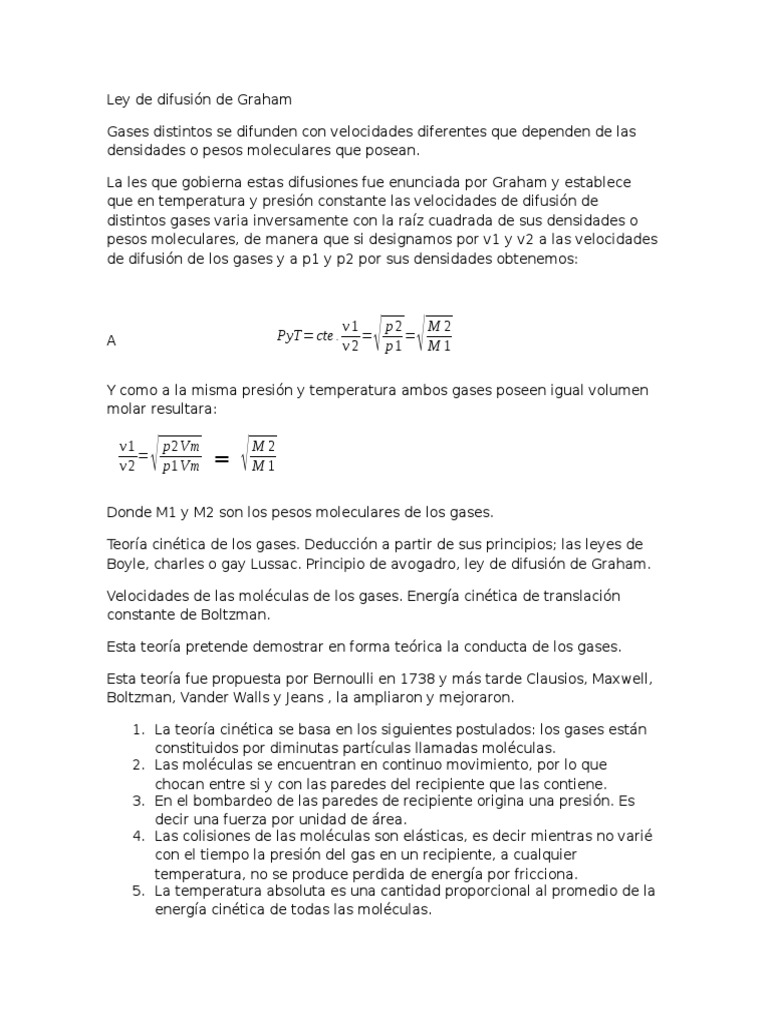 Ley de Difusión de Graham