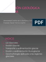 Glaciares UCSC: erosión, transporte y sedimentación glaciar