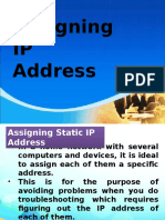 Assigning IP Address