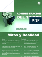 Administracion Del Tiempo