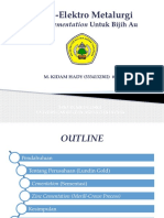 Pabrik Cementation Untuk Bijih Au