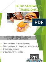 PROYECTO SANDWICHS TRADICIONALES