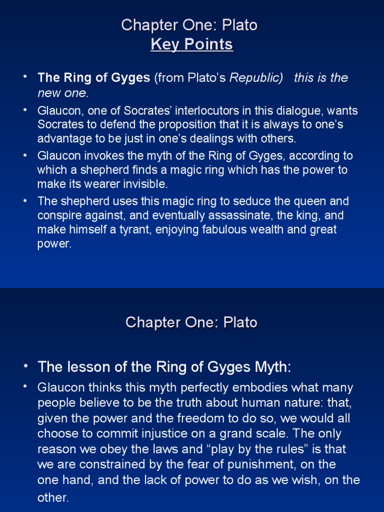 Ethics Chapter1 Plato | Plato | Reason