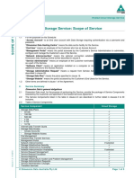 Hosted Cloud Storage Service: Scope of Service: Definitions