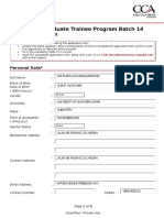 GTP 14 Application Form