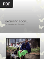 Apresentação Exclusão social