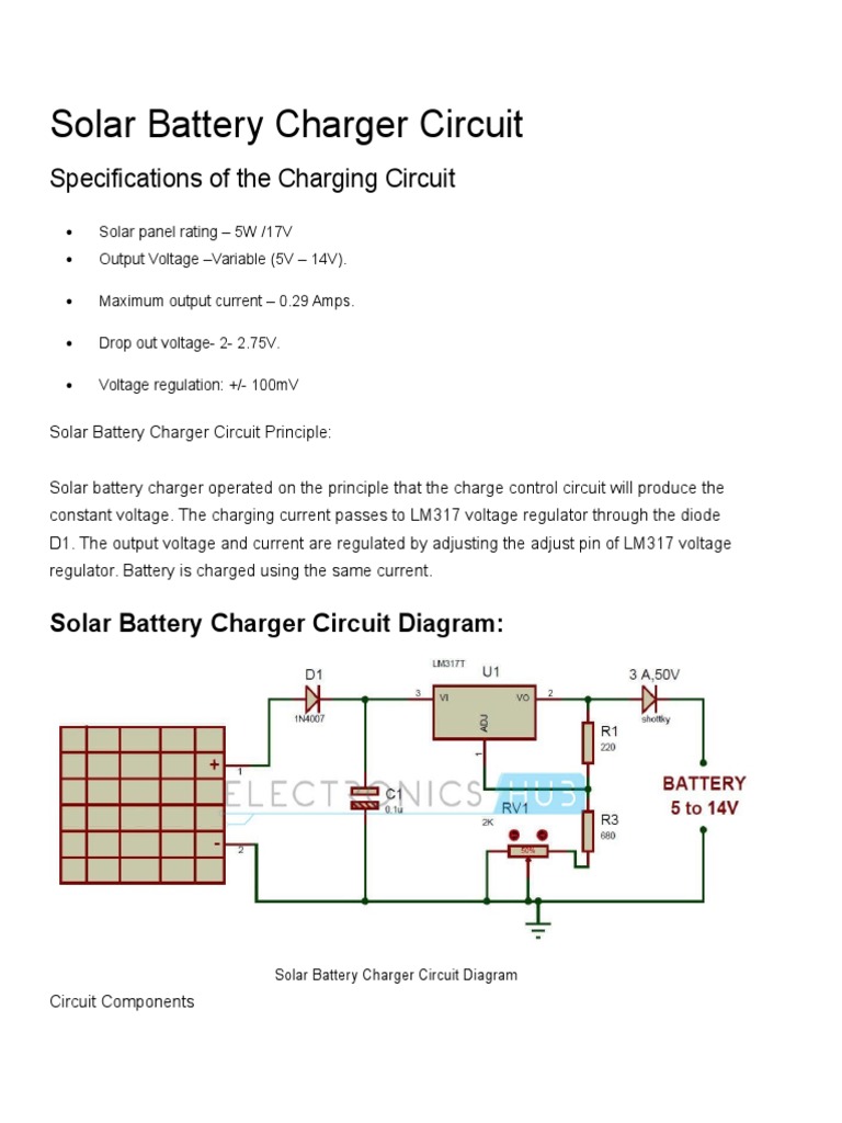 Battery Charging Circuit For Solar Panel informacionpublica.svet.gob.gt