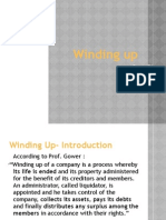 Winding Up: Group F1