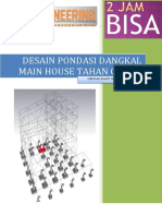 Desain Pondasi Dangkal Main House Tahan Gempa PDF