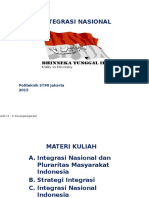 Kuliah 12 - PKN - Integrasi Nasional