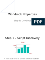 Workbook Properties: Step To Develops