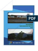 Statistik Kecamatan Mutis 2015 (FILEminimizer) PDF