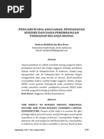 Download  Pengaruh Sisa Anggaran Pendapatan Sendiri Dan Dana Perimbangan Terhadap Belanja Modal by Syukriy Abdullah SN315883021 doc pdf