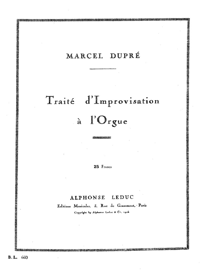 Dupre Traite D
