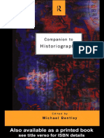 Companion To Historiography