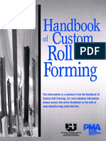 Handbook Custom Roll Forming