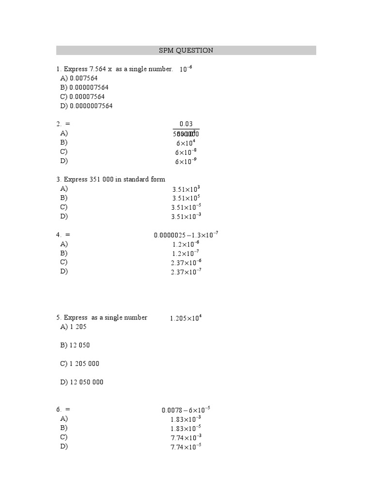 Soalan Bab 1 Matematik Tingkatan 4 Pdf