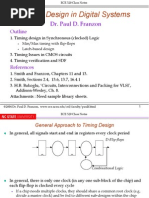 Timing Design in Digital Systems: Dr. Paul D. Franzon