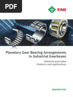 Planetary Gear Bearing Arrangements in Industrial Gear Boxes Technical Fag