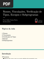Aula Conceitos Linguagens de Programação