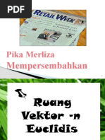Download Ruang Vektor-n Euclidis by PIKAMERLIZA SN31590109 doc pdf