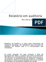 Os 5 tipos de relatórios de auditoria