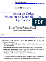 Notacion Kendall Lineas Espera