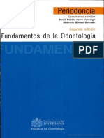 Libro Fundamentos de La Odontologia Periodoncia Ferro Camargo