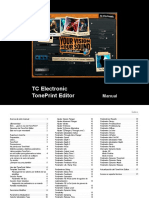 TC Electronic Toneprint Editor Manual Español