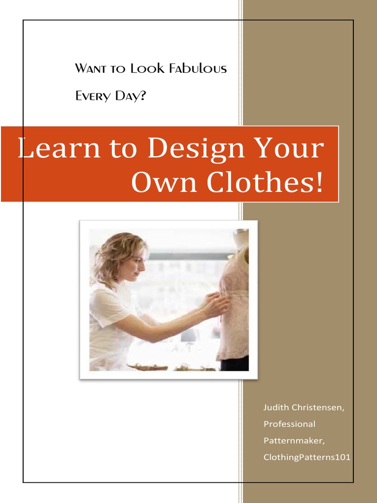 Design Your Own Clothes Guide | PDF | Blouse | Skirt
