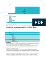 Articulo de Modulacion Sensorial, Ansiedad y Depresion