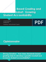 Effective Practices Presentaton SBG and Growth Mindset