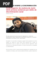 Santillan Morales Noticias Sobre La Discriminaciòn