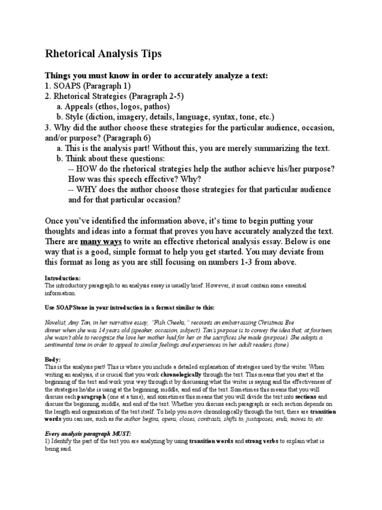 Buy Rhetorical Analysis Essay. Rhetorical Analysis Essay Prompt
