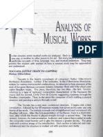 Analysis of Musical Works