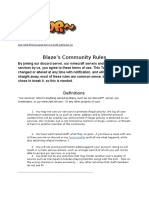 Blaze's Community Rules: Definitions