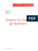 Greeks Go Green at Northern