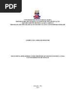 JOGO-SIMULADOR KIMERA COMO PROPOSIÇÃO GEOTECNOLÓGICA PARA O ENTENDIMENTO DE ESPAÇO