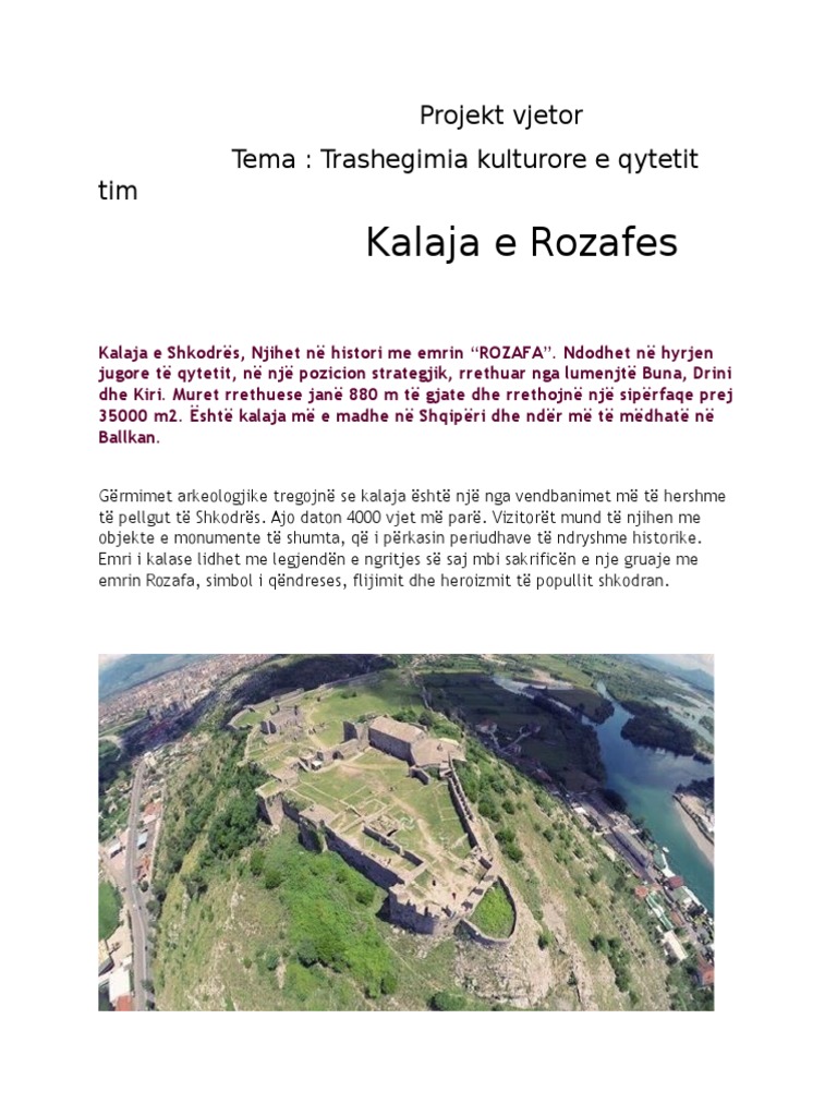 Kalaja e Rozafes | PDF